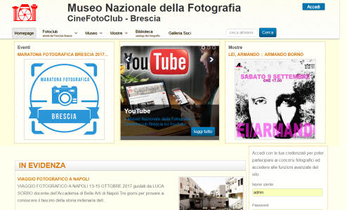 il sito del fotoclub