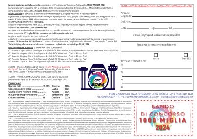 1000 miglia 2024 bando 