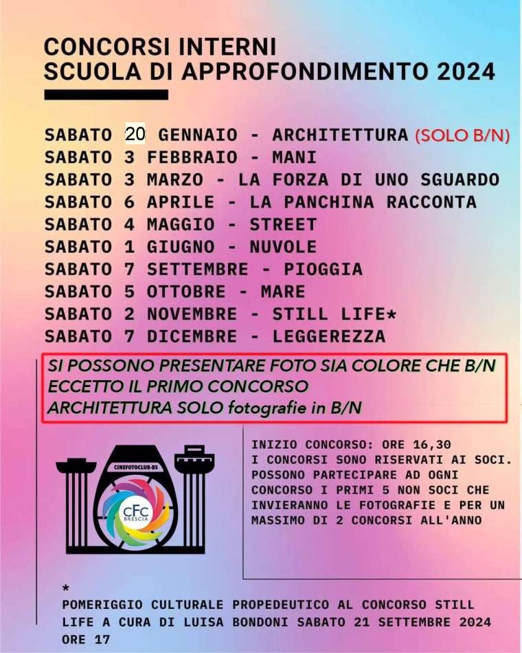 concorsi 2024 calendario