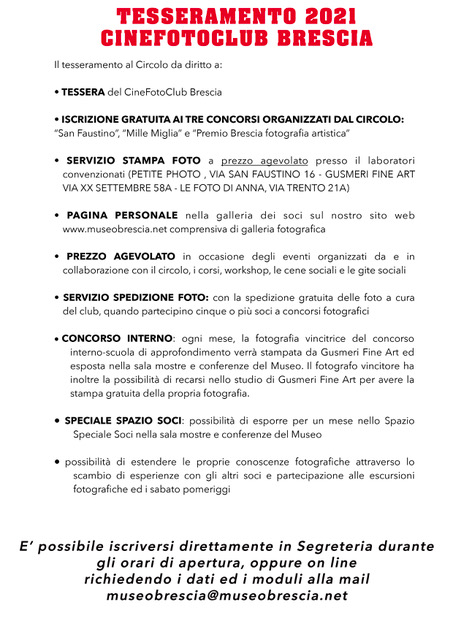 TESSERAMENTO 2021