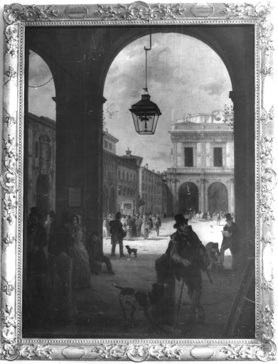 Dipinto di Angelo Inganni