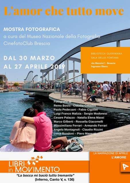 mostra fotografica amore 2019 aprile Brescia Queriniana