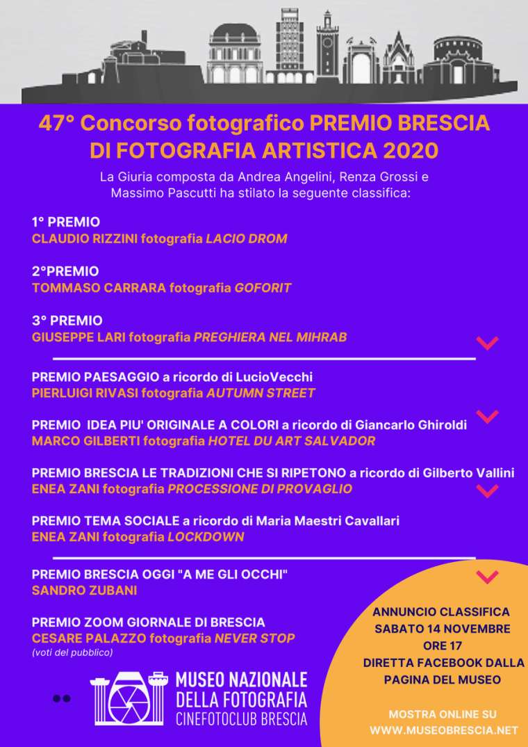 PremioBrescia2020 risultati
