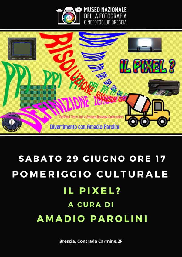 IL PIXEL? Il pixel è un perfetto sconosciuto, o poco conosciuto, .....