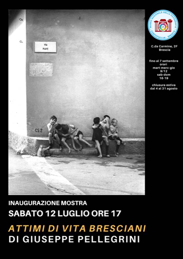 Attimi di vita bresciani fotografie di Giuseppe Pellegrini a cura di Luisa Bondoni