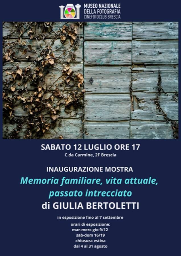 Memoria familiare, vita attuale, passato intrecciato fotografie di Giulia Bertoletti