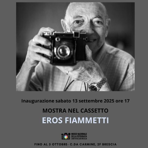 MOSTRA NEL CASSETTO: EROS FIAMMETTI 