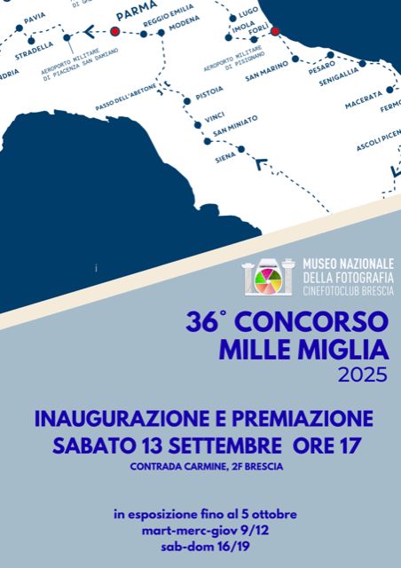 36° CONCORSO FOTOGRAFICO MILLE MIGLIA 2025