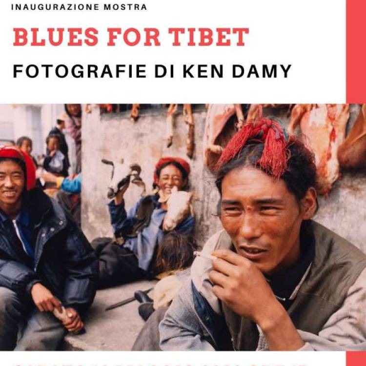 BLUES FOR TIBET fotografie di KEN DAMY