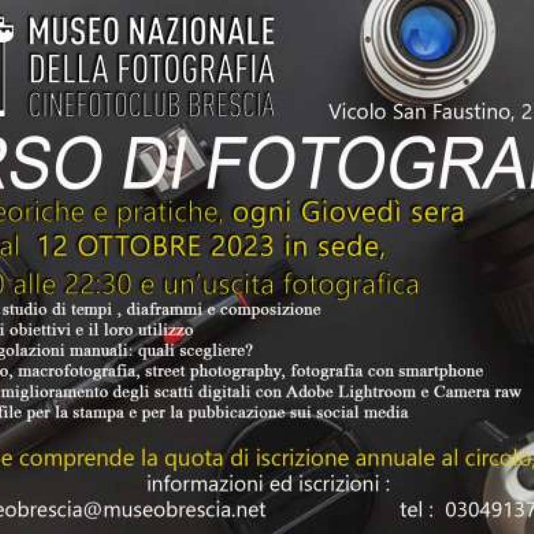 Corso di Fotografia 2023