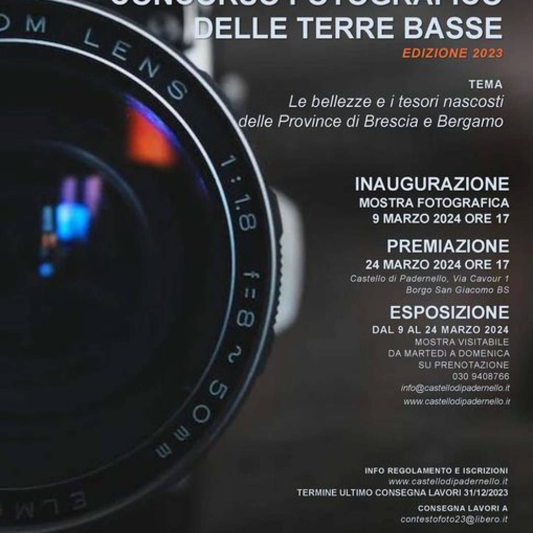 Concorso fotografico delle Terre Basse 2023