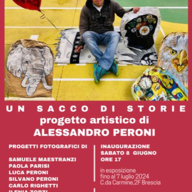 UN SACCO DI STORIE  progetto artistico di ALESSANDRO PERONI