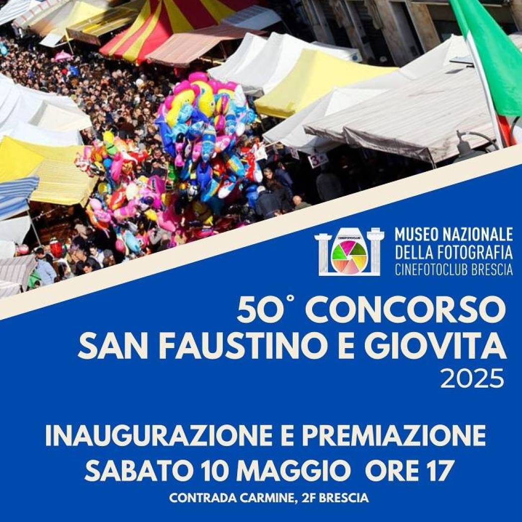 50° CONCORSO FOTOGRAFICO  SAN FAUSTINO E GIOVITA 2025