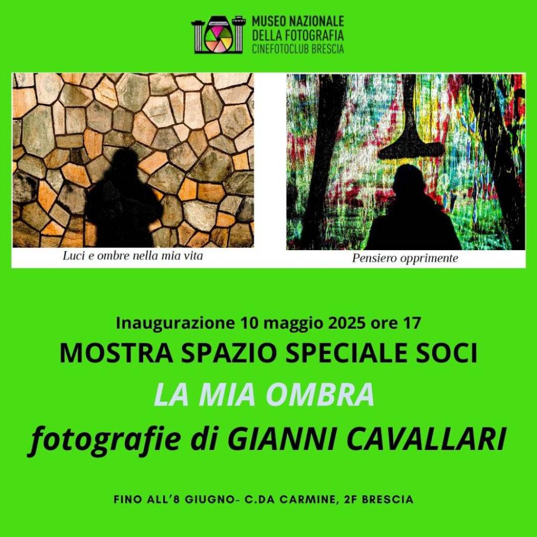 LA MIA OMBRA di GIANNI CAVALLARI