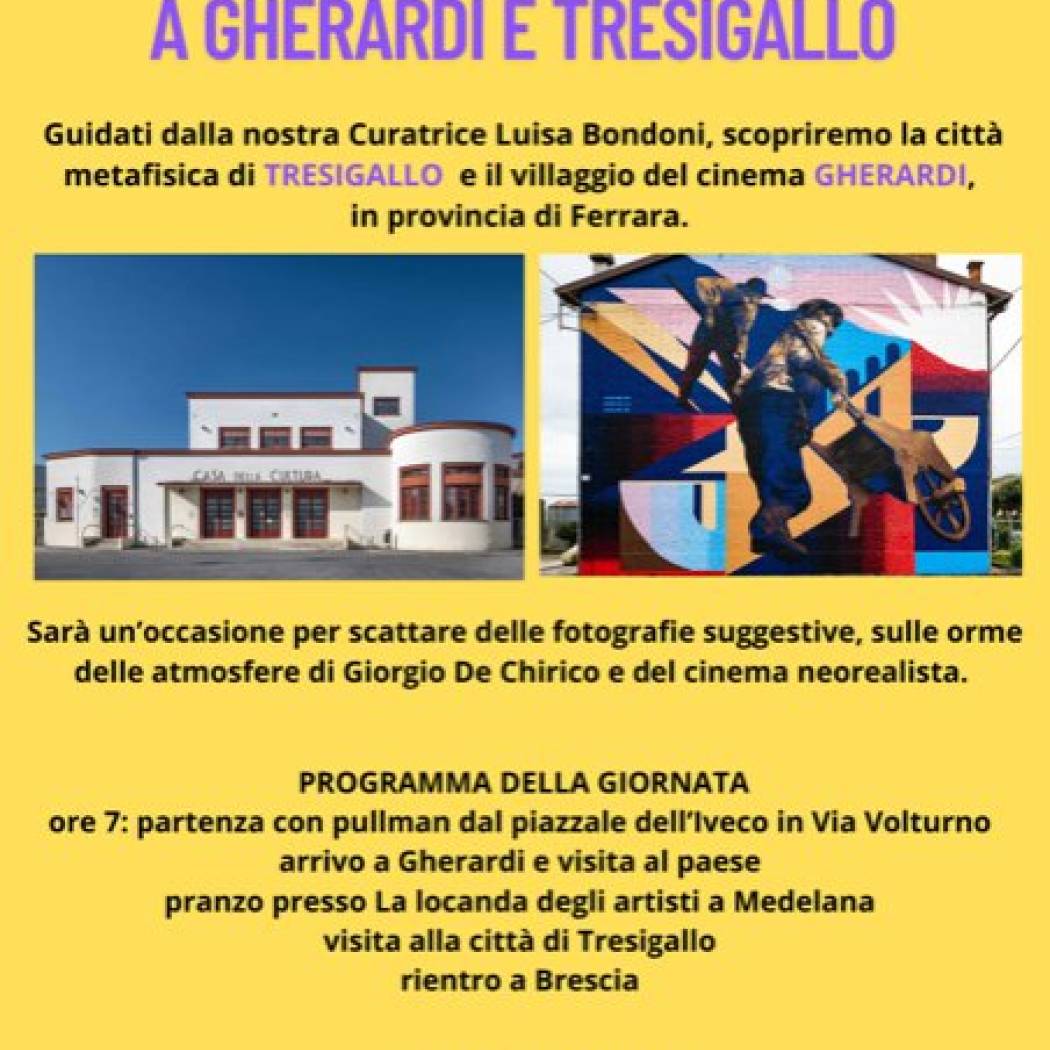 viaggio fotografico a Gherardi e Tresigallo