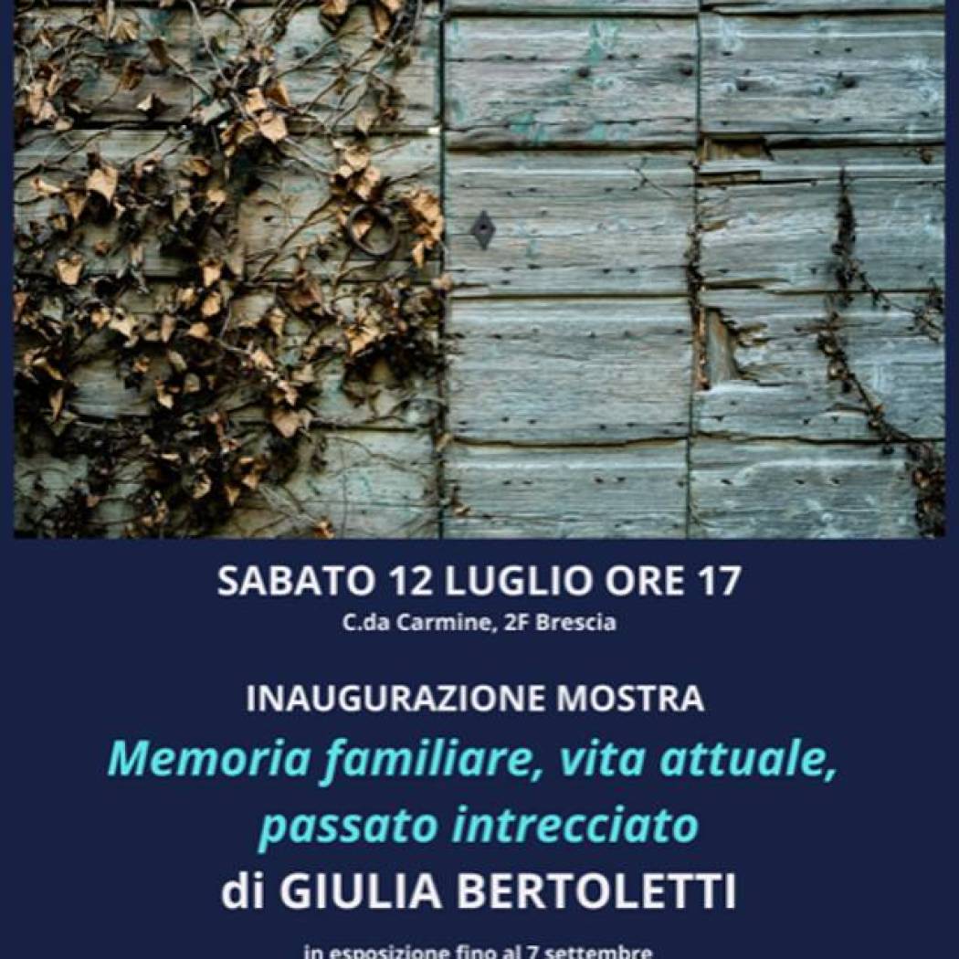 Memoria familiare, vita attuale, passato intrecciato fotografie di Giulia Bertoletti 