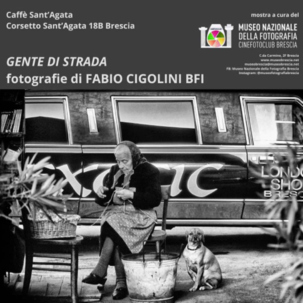 MOSTRA “LE VETRINE DELLA CONTRADA”   Gente di strada  fotografie di Fabio Cigolini BFI