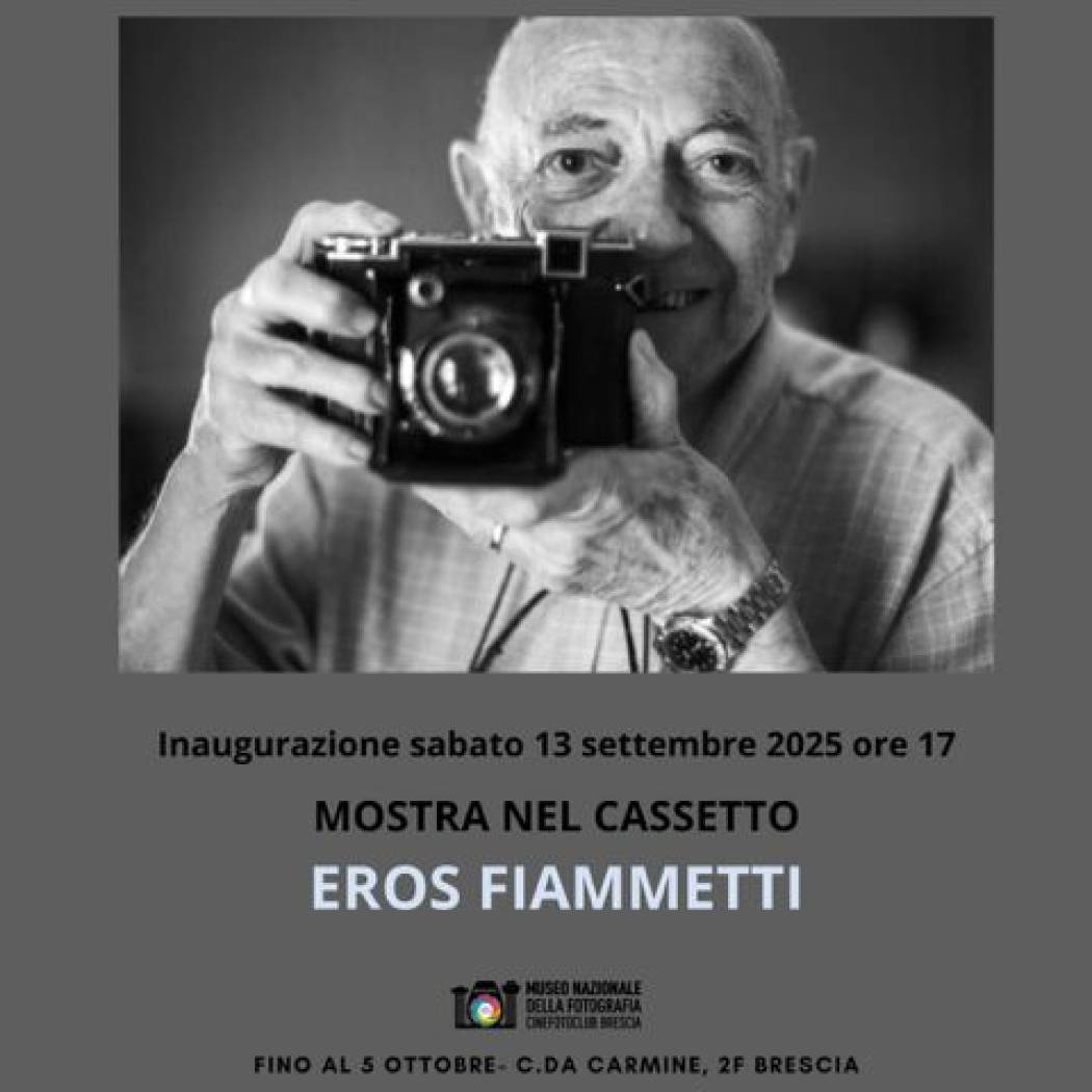MOSTRA NEL CASSETTO: EROS FIAMMETTI 