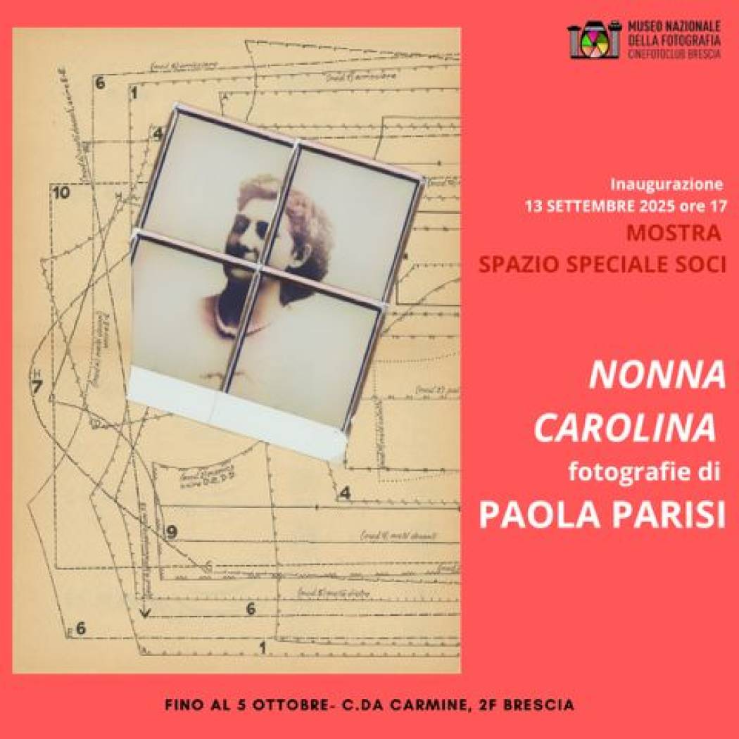 SPAZIO SOCI: “NONNA CAROLINA”  fotografie di PAOLA PARISI 