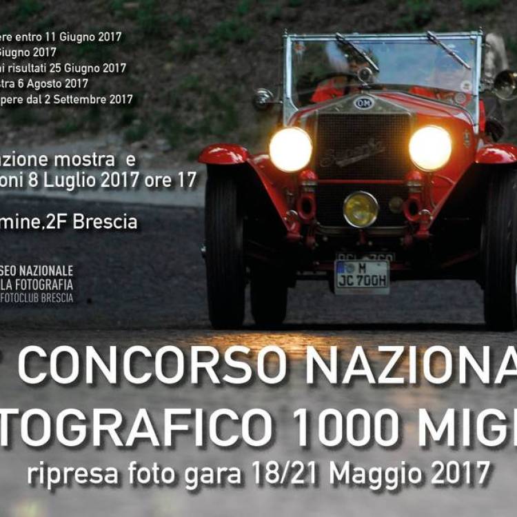 29° Concorso Fotografico Nazionale Auto storiche 1000 Miglia 2017