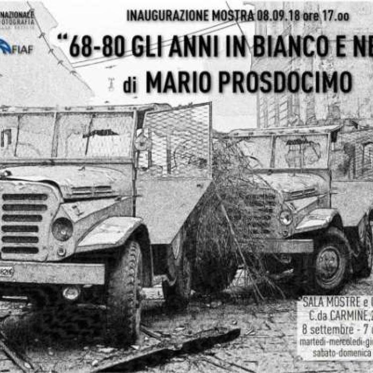 68-80 GLI ANNI DEL BIANCO E NERO, fotografie di Mario Prosdocimo