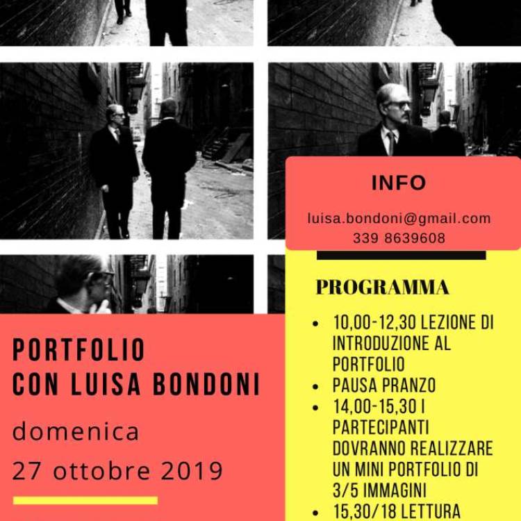 Seminario Portfolio con Luisa Bondoni