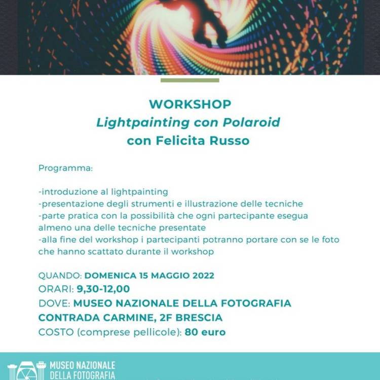 WORKSHOP Lightpainting con Polaroid